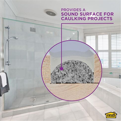 M-D Building products 71464 - Versatile Caulk Backer Rod Set 3/8-by-20 Feet, Gray - Essential Foam Rods for Precise Caulking and Sealing in Saudi Arabia