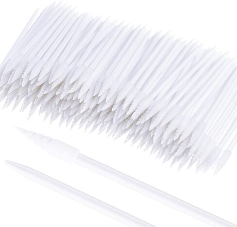 200 Pieces Foam Cleaning Swab Sticks Foam Tip Cleaning Swabs Sponge Stick for Inkjet Printer, Print Head, Camera, Optical Lens, Optical Equipment (Spiral Tip) in Kuwait