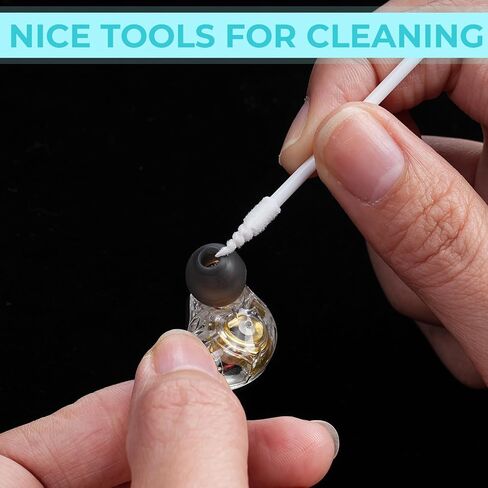 200 Pieces Foam Cleaning Swab Sticks Foam Tip Cleaning Swabs Sponge Stick for Inkjet Printer, Print Head, Camera, Optical Lens, Optical Equipment (Spiral Tip) in Kuwait