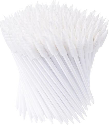 200 Pieces Foam Cleaning Swab Sticks Foam Tip Cleaning Swabs Sponge Stick for Inkjet Printer, Print Head, Camera, Optical Lens, Optical Equipment (Spiral Tip) in Kuwait