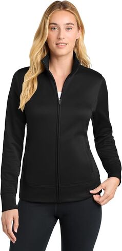 SPORT-TEK LADIES SPORT-WICK FLEECE سترة بسحاب كامل F20 in Saudi Arabia