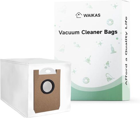 أكياس الفراغ T20 لـ Airrobo T20+/T25+ قطع غيار بديل روبوت الفراغ ، أكياس غبار كبيرة يمكن التخلص منها (6 حزم) in Kuwait