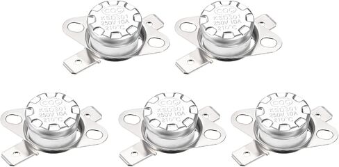 Rebower KSD301 Thermostat 175C NC Temperature Thermal Control Switch, [for Microwave Oven Refrigerators] - Normally Closed/2pcs in Saudi Arabia