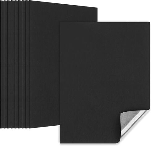WILLBOND 20 Pcs Self-Adhesive Disposable Car Floor Mats, 15.7"x19.6" Black Felt with Adhesive Backing, 1mm Thick, Universal Match Floor Protectors for Car Detailing, Wash, SUV & Truck Detailing in Saudi Arabia