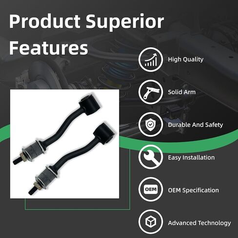 ‎‎K750747 2PCS Front Stabilizer Sway Bar End Links Compatible With Fit for Chrysler 2015 2016 2017 Chrysler 200 in Saudi Arabia