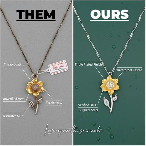Love You This Much Sentimental Mother In Law Sunflower Bracelet, Mothers Day Gift for Mother In Law, Wedding Gift for Mother in Law Birthday in Saudi Arabia