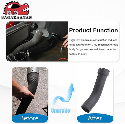 Intercooler Charge Pipe Kit Compatible with 2014-2018 B58 3.0L M240i 340i 440i F20/F30/F32/F36 Turbo Cooling Intake Charge Pipe Kit in Kuwait
