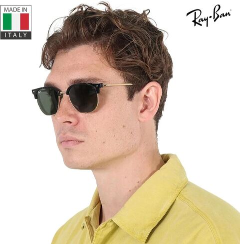 Ray-Ban RB4416 نظارة شمسية CLUBMASTER جديدة مربعة الشكل للرجال والنساء مع مجموعة نظارات RAYBAN الرسمية in Saudi Arabia