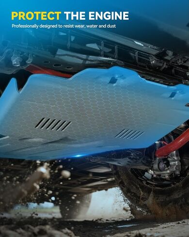 PHILTOP Engine Splash Shield Compatible with 2015-2017 Sonata 2.0L/2.4L Naturally Aspirated/Turbocharged, Engine Case Guards Replace# HY1228185 in Saudi Arabia