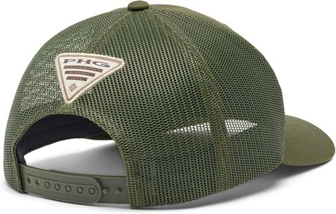 كولومبيا للجنسين PHG Game Flag Mesh Snap Back، الصحراء/الأخضر الفائض/علم الصيد، مقاس واحد in Kuwait