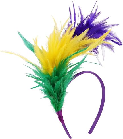 1920s Feathers Fascinator Headbands for Women Black Feather Headband Tea Party Cocktail Wedding Halloween Headpiece in Saudi Arabia