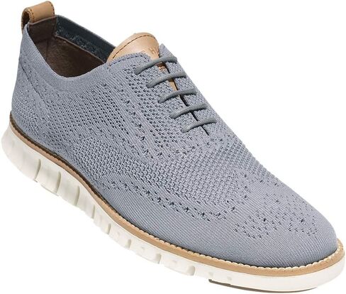 Cole Haan Men's Zerogrand Stitchlite Wingtip Shoe, Ironstone/Ivory, 12 Medium US in Kuwait