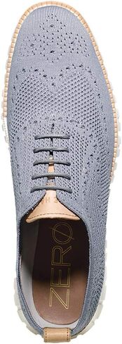 Cole Haan Men's Zerogrand Stitchlite Wingtip Shoe, Ironstone/Ivory, 12 Medium US in Kuwait