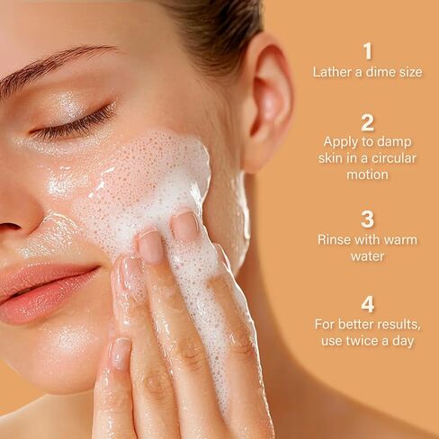 InstaNatural Vitamin C Face Serum with Hyaluronic Acid & Ferulic Acid | Brightening & Hydrating Formula for Radiant, Smooth-Looking Skin - 2 FL Oz in Kuwait