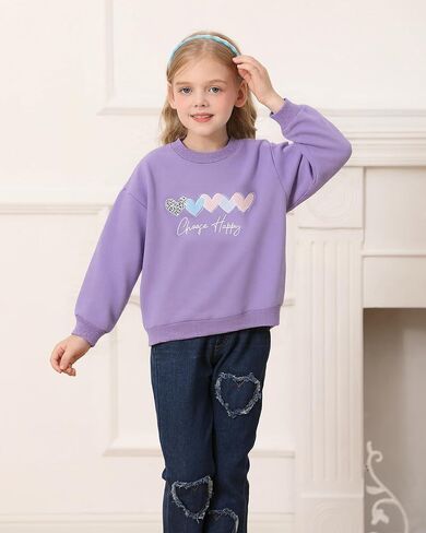 Mioglrie Little Girl Clothes Kids Toddler Fall Outfits 3T 4T 5T Denim Jeans Girls Clothing Sets Size 6 7 8 Pants Set in Kuwait