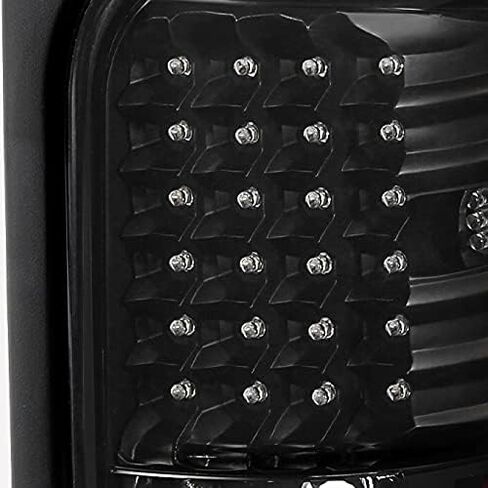 AKKON-For 1994-2001 Ram 1500 1994-2002 Ram 2500 3500 رافعة شاحنة خفيفة لنقل السلع أسود مدخن LED أضواء خلفية مصابيح الفرامل LH + RH زوج in Saudi Arabia