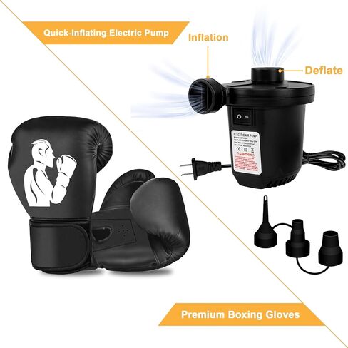 Freestanding 70" Heavy Punching Bag – Boxing Bag for Training, Kickboxing, MMA, Fitness – Great for Adults & Teen Beginners in Kuwait