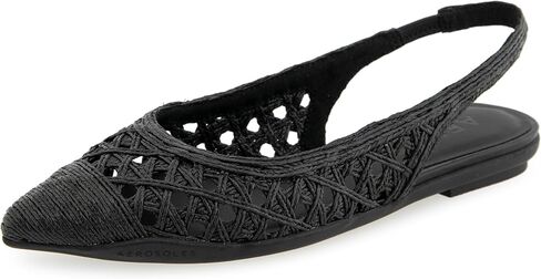 Aerosoles Women's Diego Ballet Flat ، Raffia الطبيعية المطرزة ، 8 in Kuwait