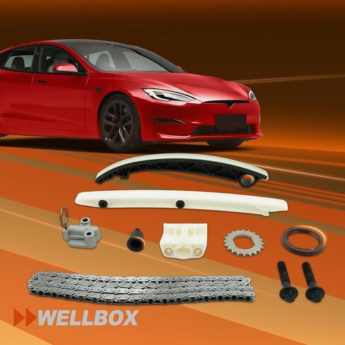 Timing Chain Kit with VVT Gear for 2011-2013 Hyundai Elantra 1.8L, 2011-2014 Elantra Limited/GLS/GT 1.8L Engine 24321-2E000 243502E001 243702E000 in Saudi Arabia
