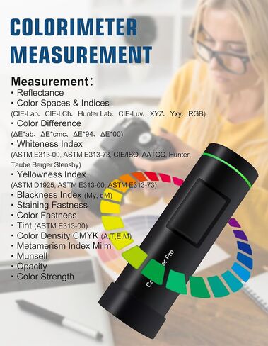 مقياس الألوان Color Meter Pro Color Analyzer لأجهزة iOS وAndroid وWindows in Kuwait