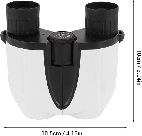 8X25 Binoculars, HD Large View Binoculars with 8X Magnification, 16mm Eyepiece, Compact Foldable Portable Binocular for Bird Watching, Theater and Concerts, Green Film in Kuwait