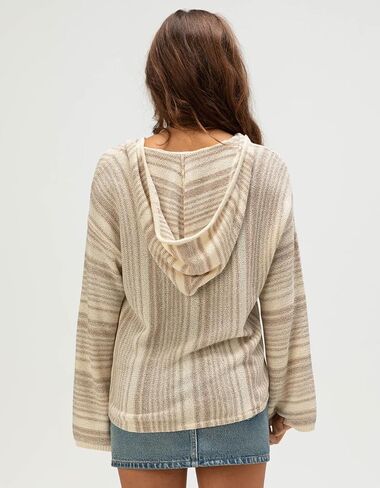 Billabong Baja Beach Womens Hooded Sweater in Saudi Arabia