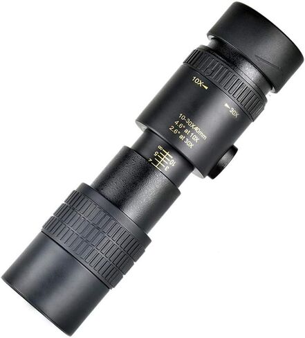 تلسكوبات أحادية، 4K 10-300X40mm تلسكوب أحادي تكبير تليفوتوغرافي فائق محمول في الهواء الطلق، تلسكوبات أحادية مقاومة للماء، عدسة تلسكوب عالية الدقة خفيفة الوزن عالية التركيز للطيور البالغة in Saudi Arabia