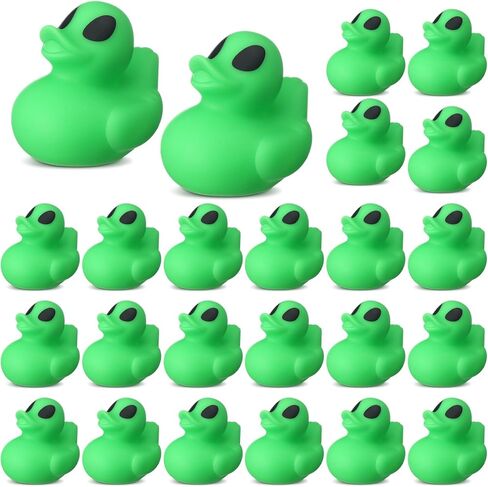 Leyndo 24 PCS SpiderWeb حفلة عيد ميلاد تزيين SpiderWeb Rubber Duck BUSK لـ Bathtub العائم بركة حمراء اللون الأزرق الأزرق للحصول in Saudi Arabia