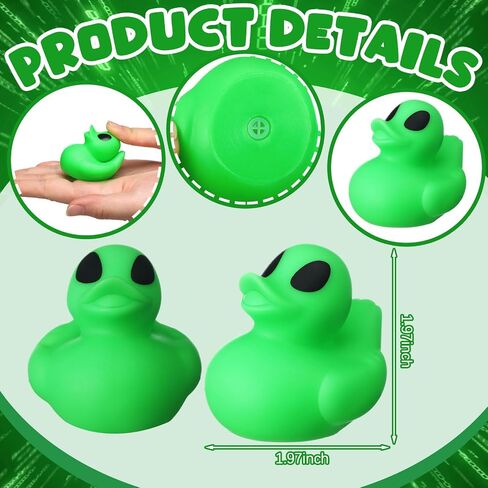 Leyndo 24 PCS SpiderWeb حفلة عيد ميلاد تزيين SpiderWeb Rubber Duck BUSK لـ Bathtub العائم بركة حمراء اللون الأزرق الأزرق للحصول in Saudi Arabia