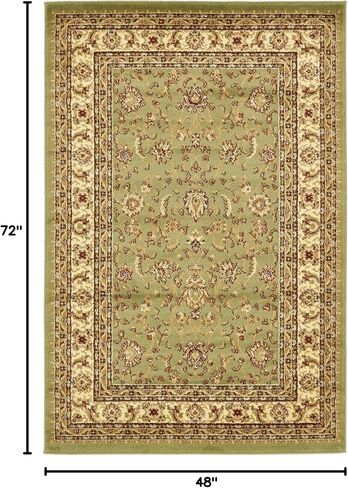 Rugs.com Aditi Collection Rug – 2' 7 x 10' Runner Red Low Rug Perfect for Living Rooms, Large Dining Rooms, Open Floorplans in Saudi Arabia