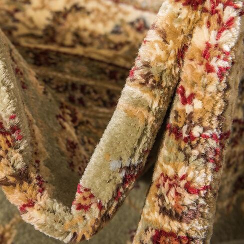 Rugs.com Aditi Collection Rug – 2' 7 x 10' Runner Red Low Rug Perfect for Living Rooms, Large Dining Rooms, Open Floorplans in Saudi Arabia