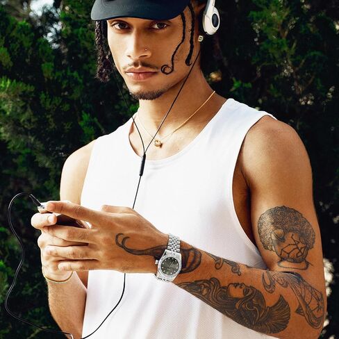 PASCAL Timeless Classic Diamond Watch for Men Women– Swiss Quartz Watch with Lab-Grown Diamonds, Sapphire Crystal, Elegant Dress Watch Gift,10 ATM Water Resistant, Fits 6.5"-9.5" Wrists in Kuwait