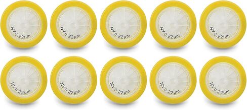 AMTAST Syringe Filters PES Multi-Layer Prefilter 25MM Diameter 0.22um Pore Size Non Sterile(Pack of 10) in Kuwait