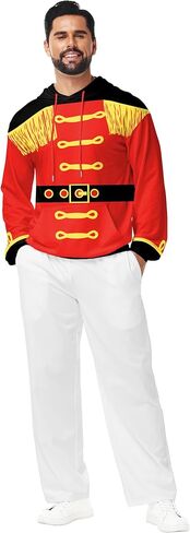 Mens Halloween Skeleton Sweatshirt Long Sleeve Novelty Hoodies with Pockets in Kuwait