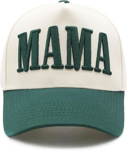 Womens Mama Trucker Hat, Vintage Embroidered Mom Baseball Cap, Trendy Mothers Day/Birthday Gifts for Mommin in Saudi Arabia