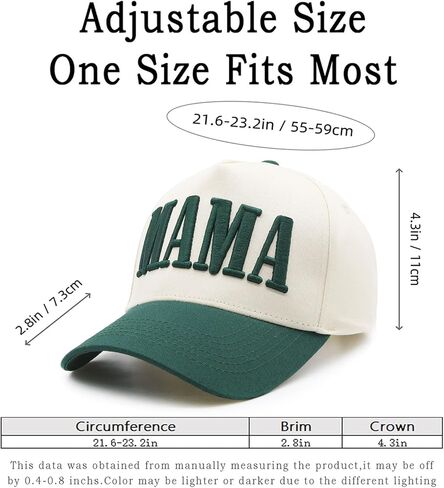 Womens Mama Trucker Hat, Vintage Embroidered Mom Baseball Cap, Trendy Mothers Day/Birthday Gifts for Mommin in Saudi Arabia