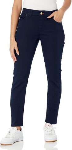 Tommy Hilfiger Women's Skinny Ankle Sateen Color Pants in Saudi Arabia