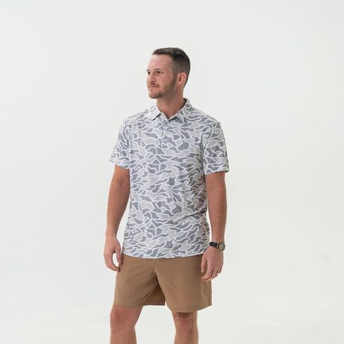 Burlebo Men's Bluebonnets Polo Blue M in Kuwait