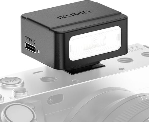 فلاش كاميرا Ulanzi SL02 مع ضوء الفيديو ، GN8 6500K Mini Flash Speedlite ، 4 مستويات طاقة ، متوافقة مع Sony ZV-1/ZV-E10/Canon/Nikon/Fuji/Panasonic/Leica/Olympus ، 【لا يناسب Sony ZV-1F】 in Saudi Arabia