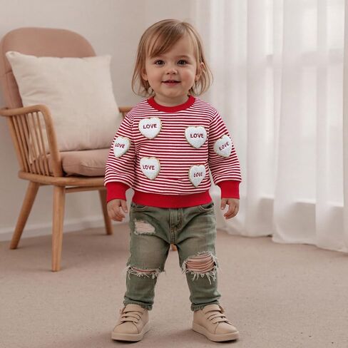 Madjtlqy Toddler Baby Boy Girl Halloween Outfit Pumpkin Sweatshirts Long Sleeve Crewneck Pullover Kids Fall Winter Clothes in Saudi Arabia