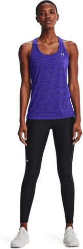 سترة نسائية بدون أكمام Tech Twist من Under Armour، (402) أزرق أتلانتس / / أبيض، مقاس صغير in Saudi Arabia