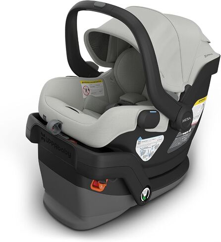 UPPABABY MESA V3 مقعد السيارة - التثبيت السهل + تقنية SmartSecure - يعلق على عربة | بما في ذلك INSERT BASE + اطفال - جيك (الفحم) in Saudi Arabia