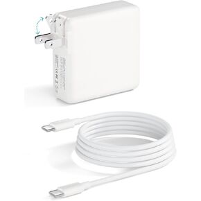 Macbook Pro Charger 118W Usb-C Power Adapter For Macbook Pro Air 13 14 15 16 Inch Mac Book Laptop Retina M2 M1 2023 2022 2020 2019 2018 2017 2016 Computer Usb C To C Fast Charging Charger For IPad Pro