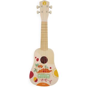 Janod Gioia Ukulele - Colorful Children's Guitar 20" Long - Ages 3 - 5 Years - J07652