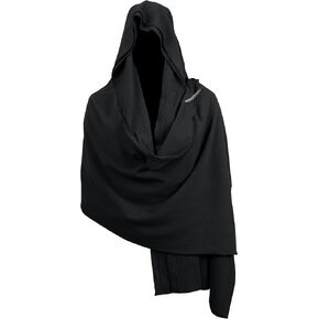 JEGERMIG Men‘s Renaissance Head Scarf Hood Shawl Shaman Hooded Cloak Cowl Post Apocalyptic Cape Cosplay Costume