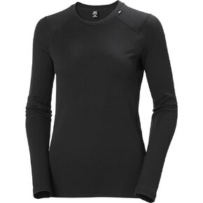 Helly-Hansen Womens LIFA Merino Midweight Crew Base Layer Shirt