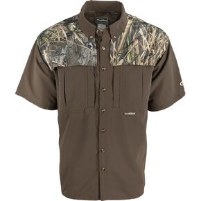 قميص Drake Waterfowl EST Camo Wingshooter مقاس S/S in Saudi Arabia