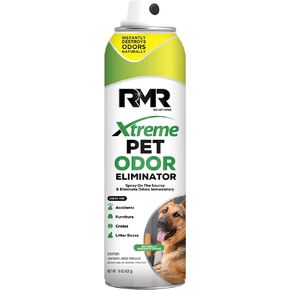 RMR Xtreme Pet Odor Eliminator Spray - Neutralize Strong Urine, Litter, Furniture, Crate, and Animal Smells, 15 Ounces, Unscented