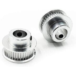 LC LICTOP GT2 36 Teeth 10mm Bore Timing Belt Pulley Flange Synchronous Wheel