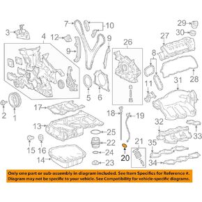 Genuine Toyota 96721-19010 O Ring for Oil Gage Guide